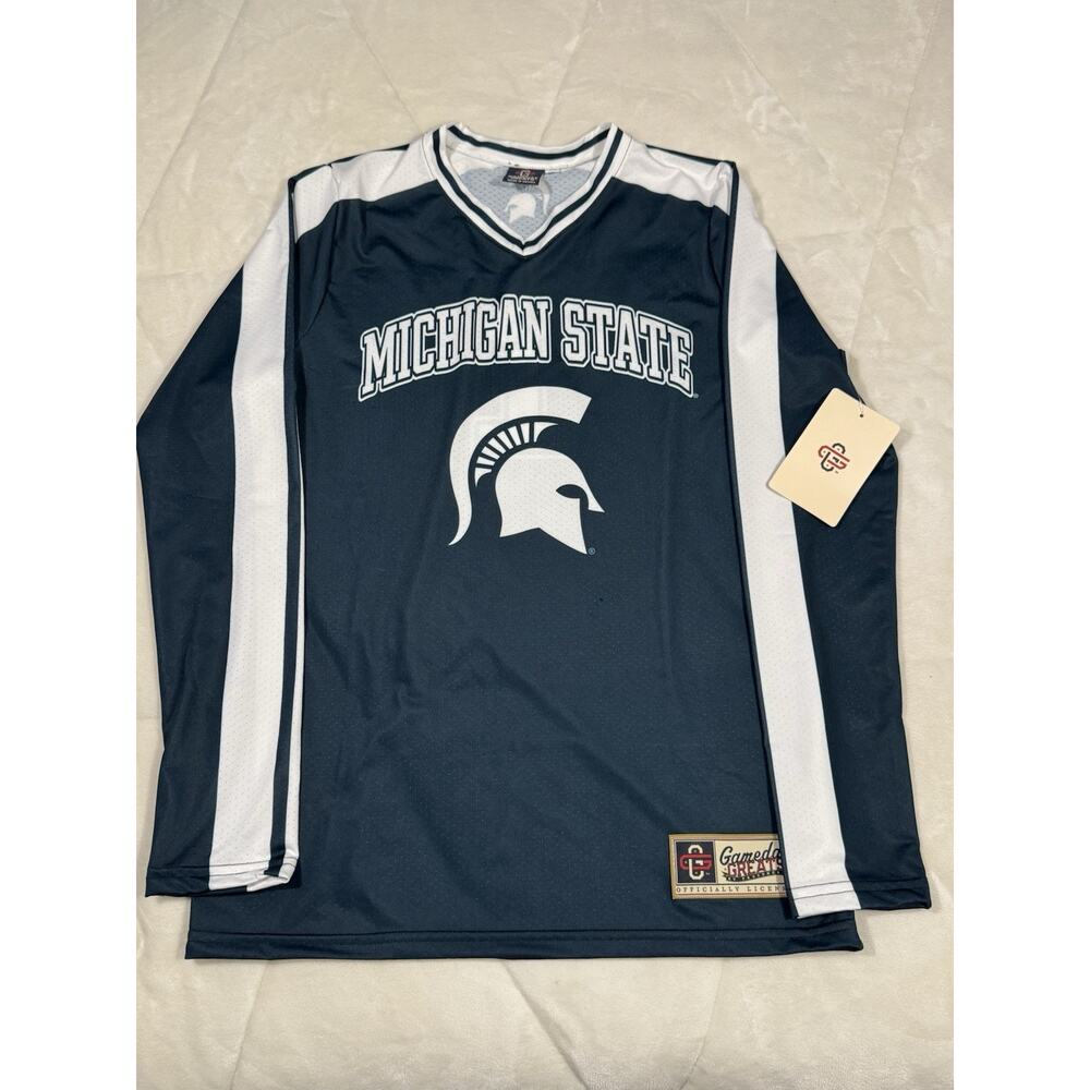 New Michigan State Spartans Volleyball Womens M Jersey Retail $83